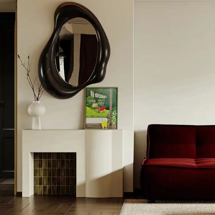 Oval Glass Mirror